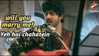 Will you marry me? full song by abrar qazi! Yeh hai chahatein