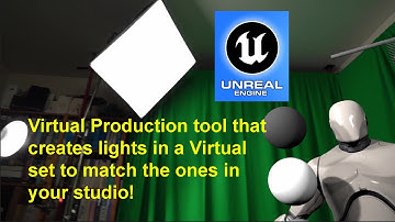 Make your Unreal Virtual Production more realistic. A tool to match real lights with CG ones.