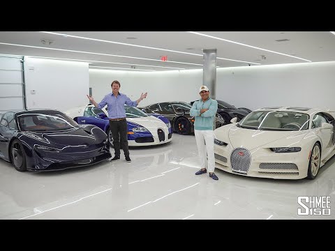 MANNY KHOSHBIN GARAGE TOUR! New Speedtail, Chiron, Ford GT and More