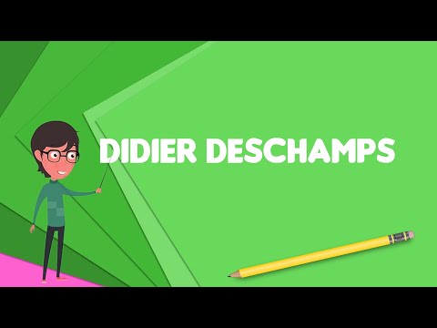 Videó: Didier Deschamps: életrajz, Kreativitás, Karrier, Személyes élet