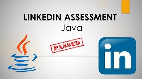 Linkedin Java Assessment