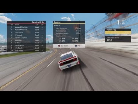 Crash on lap 25 @ Talladega Called by MRN #johnson11-holmes - YouTube