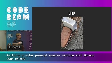 Building a solar powered weather station with Nerves - JOHN OXFORD