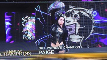 WWE 2K16 Paige Entrance First Look