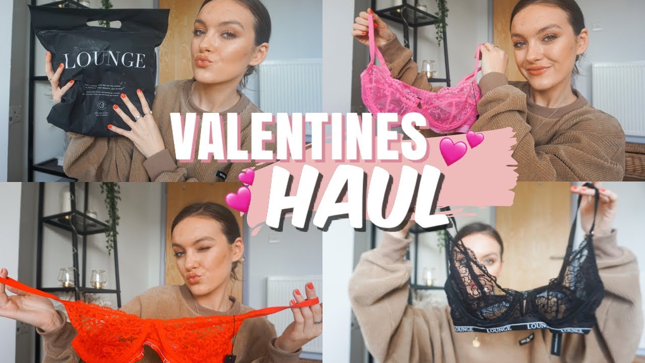 TRYING LOUNGE UNDERWEAR’S VALENTINES COLLECTION ames banks YouTube