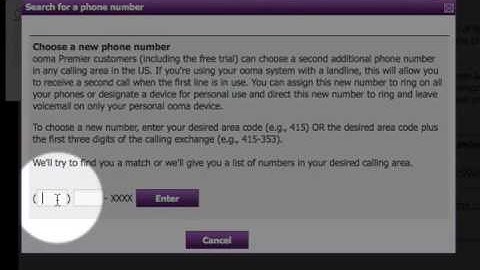 Adding a Phone Number Tutorial - ooma