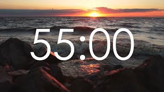 55 Minute Timer with Ambient Music. screenshot 4