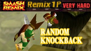 Smash Remix - Classic Mode Remix 1P Random Knockback with Dr. Mario