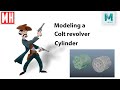 3D Modeling a Colt revolver cylinder in Maya