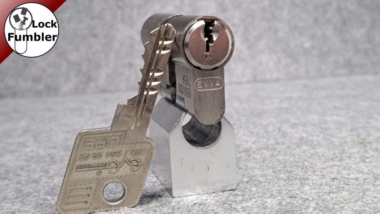 Lockpicking: EVVA DPS slider lock [353]