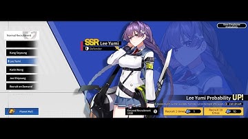 [Counter Side] LEE YUMI Summon !