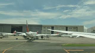 Gulf Air Takeoffs at Manila Ninoy Aquino International Airport