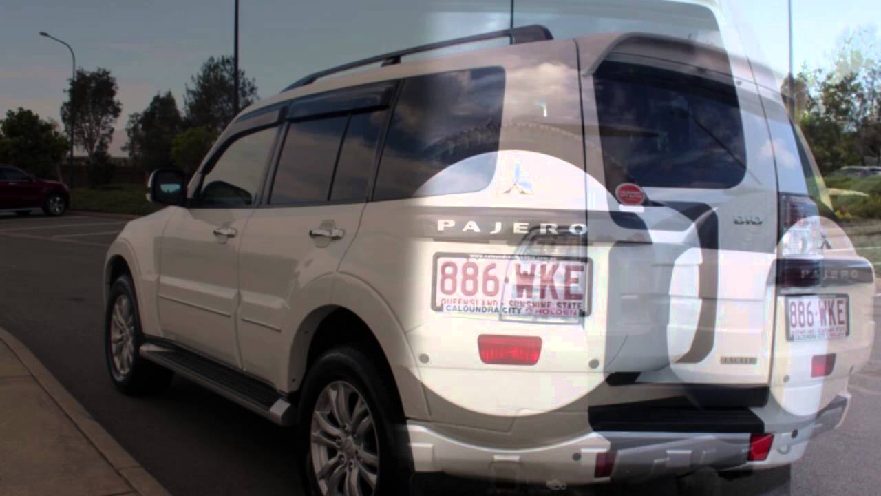 Mitsubishi Pajero Wagon 2013 2013 Mitsubishi Pajero NW MY13 Exceed White 5 Speed Sports Automatic