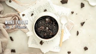 Make This Microwave Keto Brownie in 3 Minutes