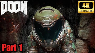 Doom: Part 1 (FULL GAME Walkthrough No Commentary 4K 60FPS)