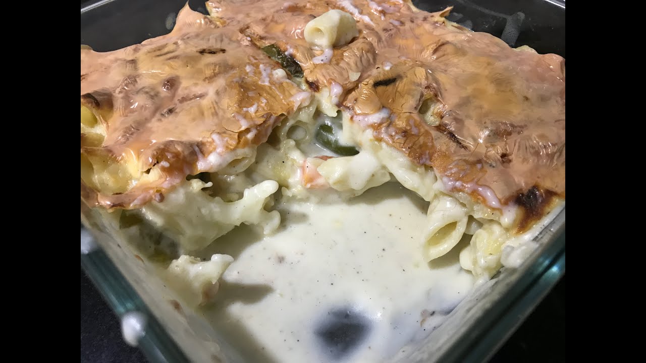 WHITE SAUCE PASTA / BAKE DISH YouTube