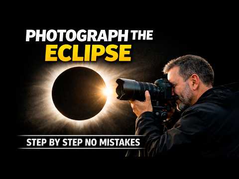 Total Solar Eclipse 2026 in Spain: How to Photograph It Step by Step