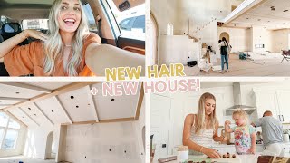 dyeing my hair darker, new house updates & making treats with coco!