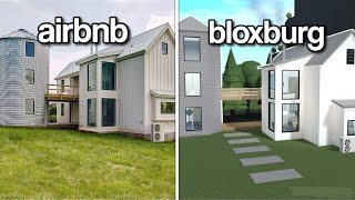building an AIRBNB in bloxburg