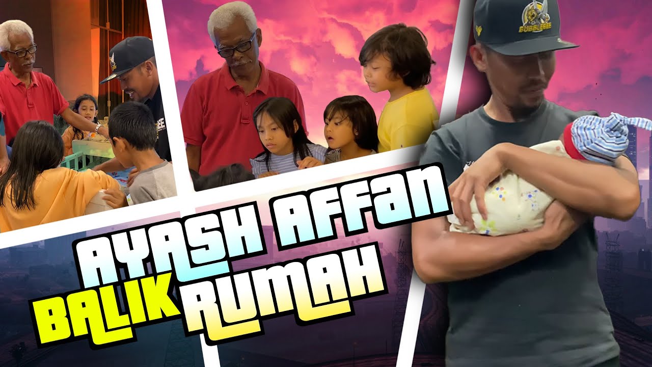 Alhamdulilah Syukur,AYASH AFFAN DAH BALIK RUMAH.SYUKUR YA ALLAH