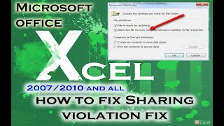 How to fix sharing violation in 7 Methods | All possible Methods