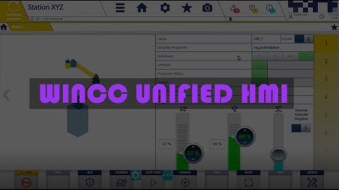 Wincc Unified Web HMI