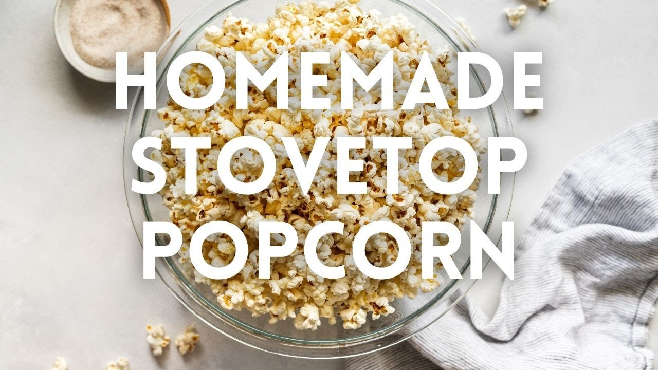 Perfect Popcorn On Stovetop - Udupi Recipes