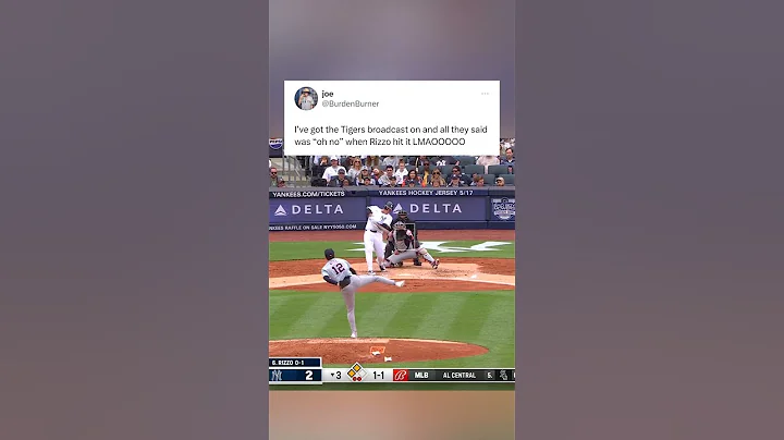 The Tigers broadcast didn't necessarily enjoy this Anthony Rizzo home run #yankees - DayDayNews