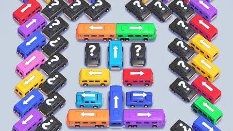 Bus Out Level 106 Game Walkthrough || Bus Out - Bus Jam Puzzle Game