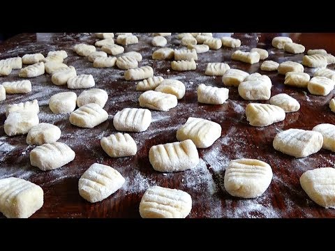 RECETTE GNOCCHI  LA VRAIE !  SIMPLE ET RAPIDE