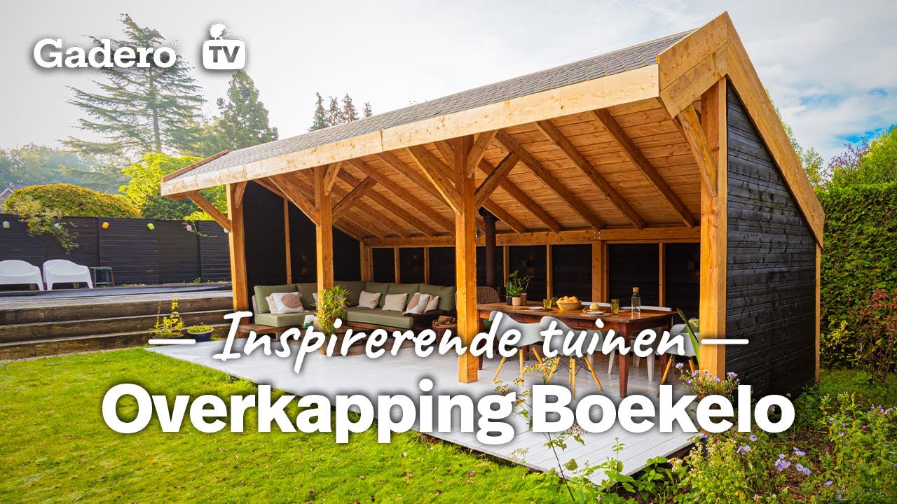 Inspirerende tuinen | Overkapping Boekelo