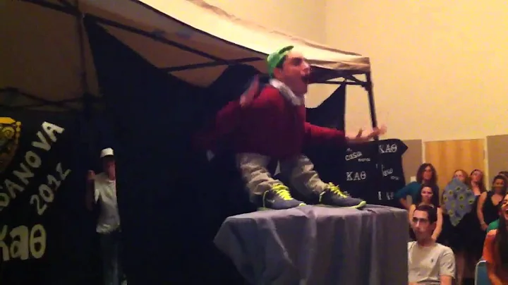 Mr. CASANOVA - Kappa Sigma Hilarious Dancing Trick