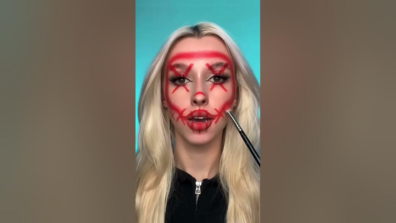 Purge Makeup Look
 The Purge makeup tutorial