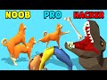 NOOB vs PRO vs HACKER - Move Animals