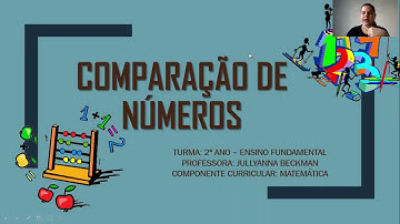2º ANO- AULA DE MATEMÁTICA (PART.1) - COMPARAÇÃO DE NÚMEROS