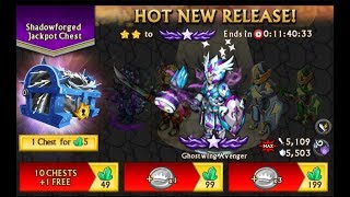 I Am BACK! Knights & Dragons Ep.1 Opening 11 Shadowforged Jackpot Chests!