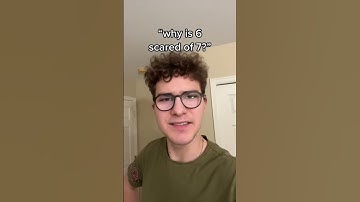 Why is 6 scared of 7? #Shorts #numbers #math