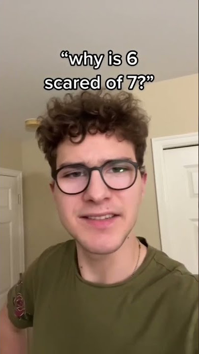 Why is 6 scared of 7? #Shorts #numbers #math