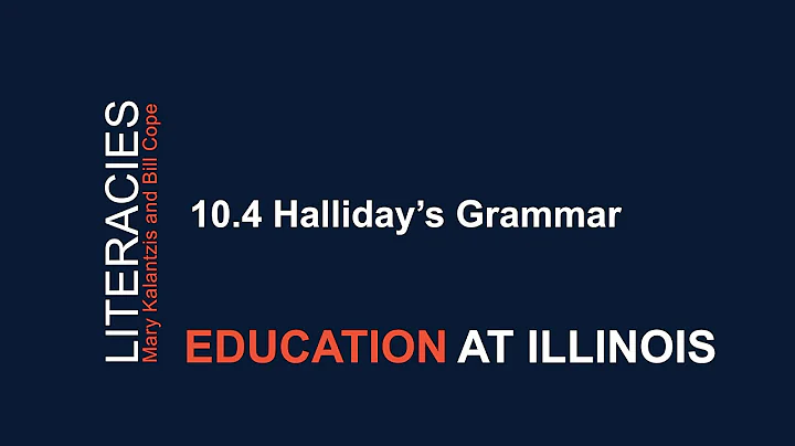 10.4 Hallidays Grammar