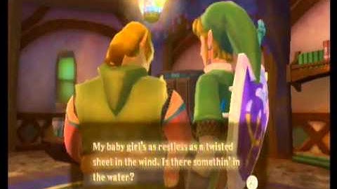 LoZ: Skyward Sword: Rejecting the Item Check Girl / Peatrice