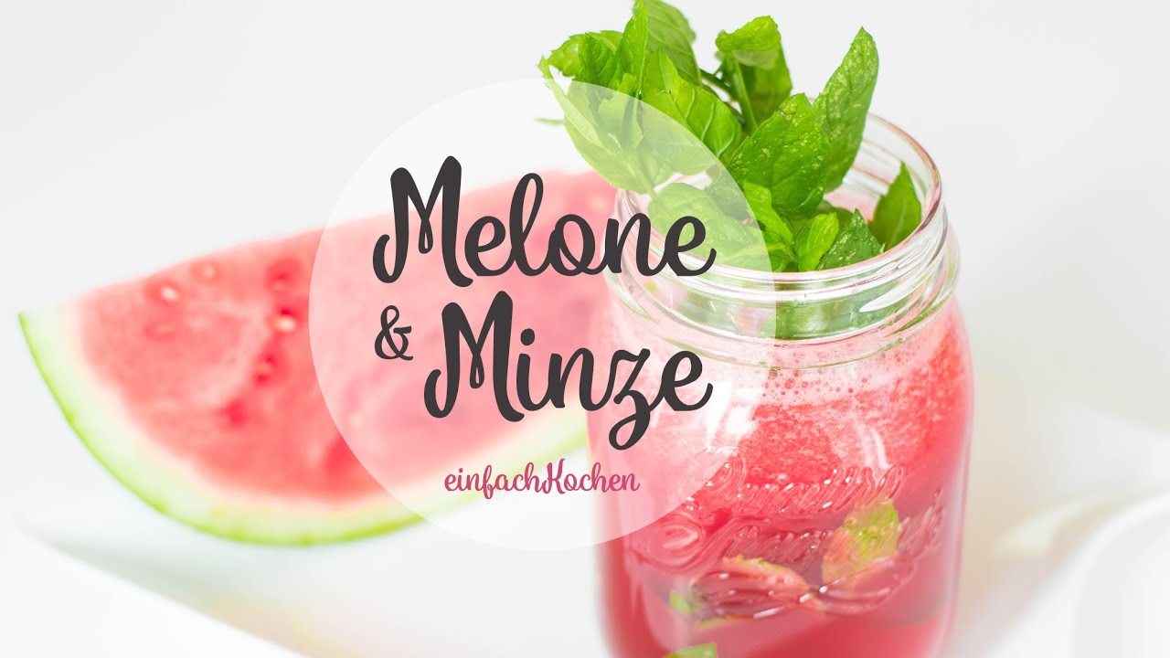 Vitalisierender Melonen-Minz Smoothie für mehr Power! - einfachKochen ...