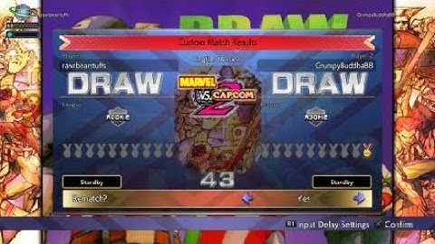 MARVEL vs. CAPCOM Fighting Collection: online play with rawrbear