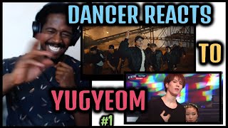 STREET DANCER REACTS 유겸 YUGYEOM 'FRANCHISE' Dance Visual Travis Scott | Hit The Stage 겜블러 유겸 EP9