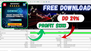 GEMINI AI SMART TRADER PRO EA V2 MT4 | Next-Gen AI Forex Robot for Smart Trading