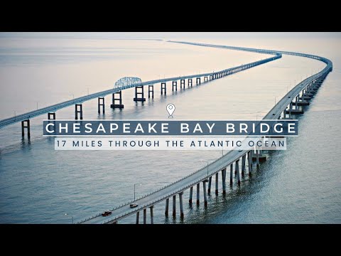 Epic 17.6 miles Under Atlantic Ocean Tunnel | Chesapeake Bay Bridge | USA TRAVEL | JayVee Creations