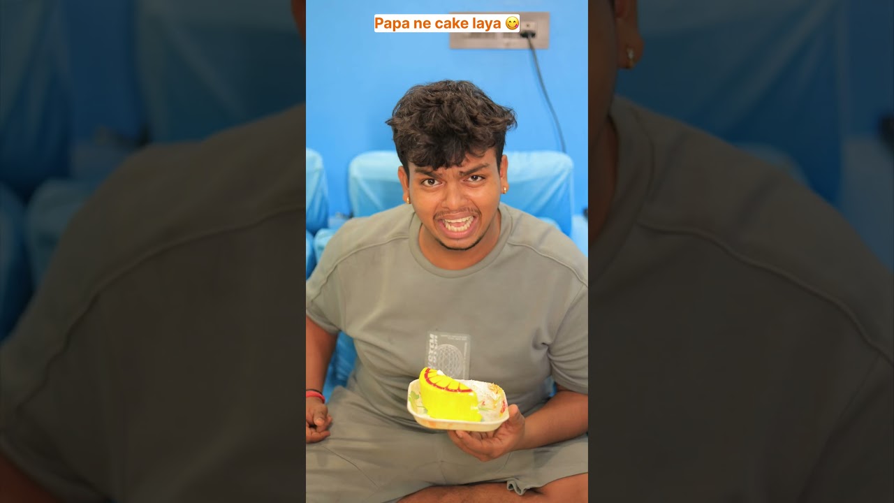 Papa ne cake laya 😋 | The most viral comedy by baapbeta 🔥 #ytshorts #shorts