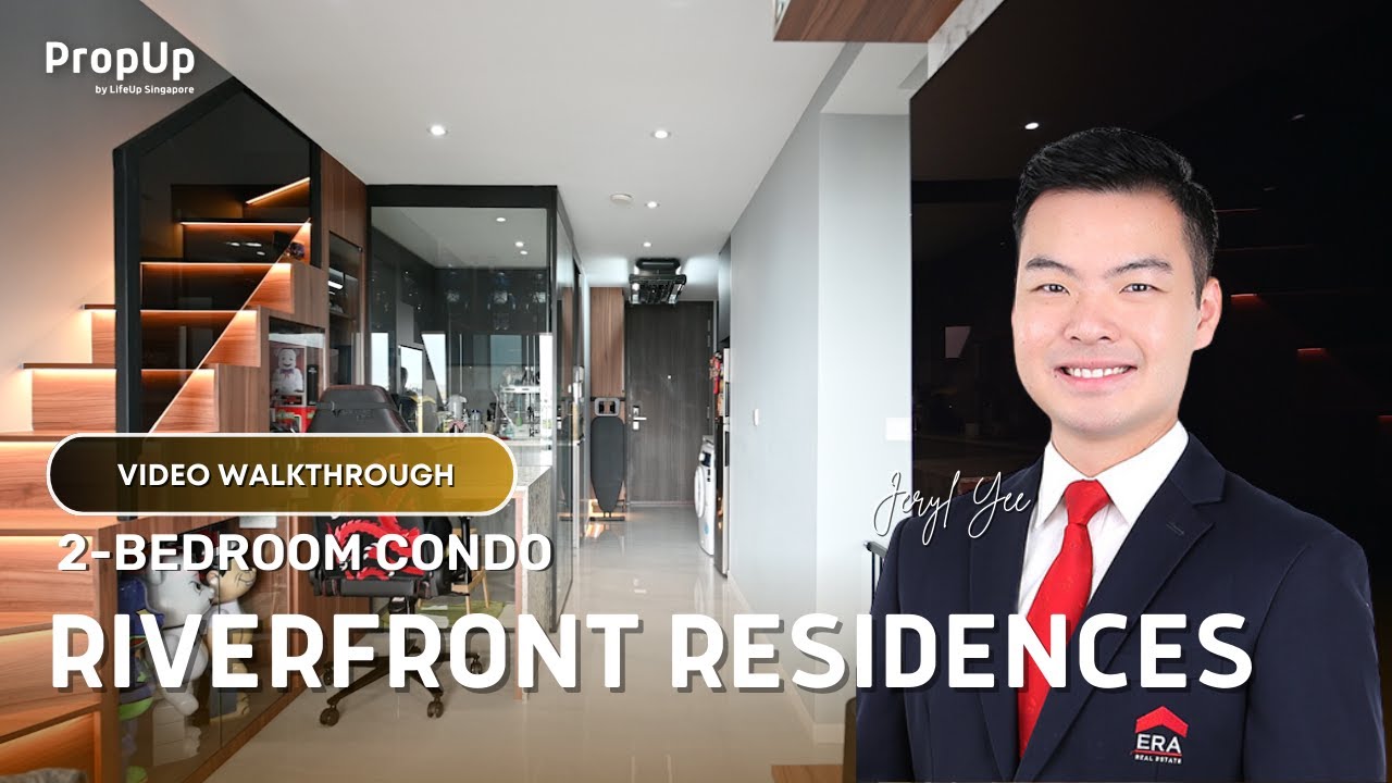 Riverfront Residences 2-Bedroom Condo Video Walkthrough - Jeryl Yee