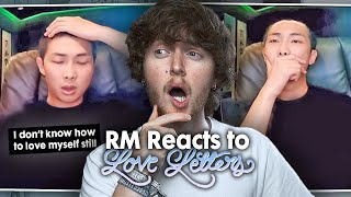 THIS WAS REAL! (RM Reacting to 'Love Letters' by ARMY | Reaction)