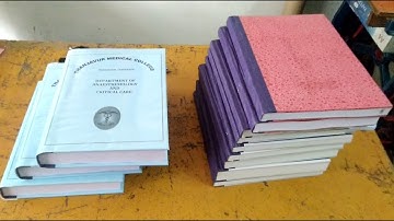 Book Binding | How to make Book Binding Easy | Easy method Book Bindings