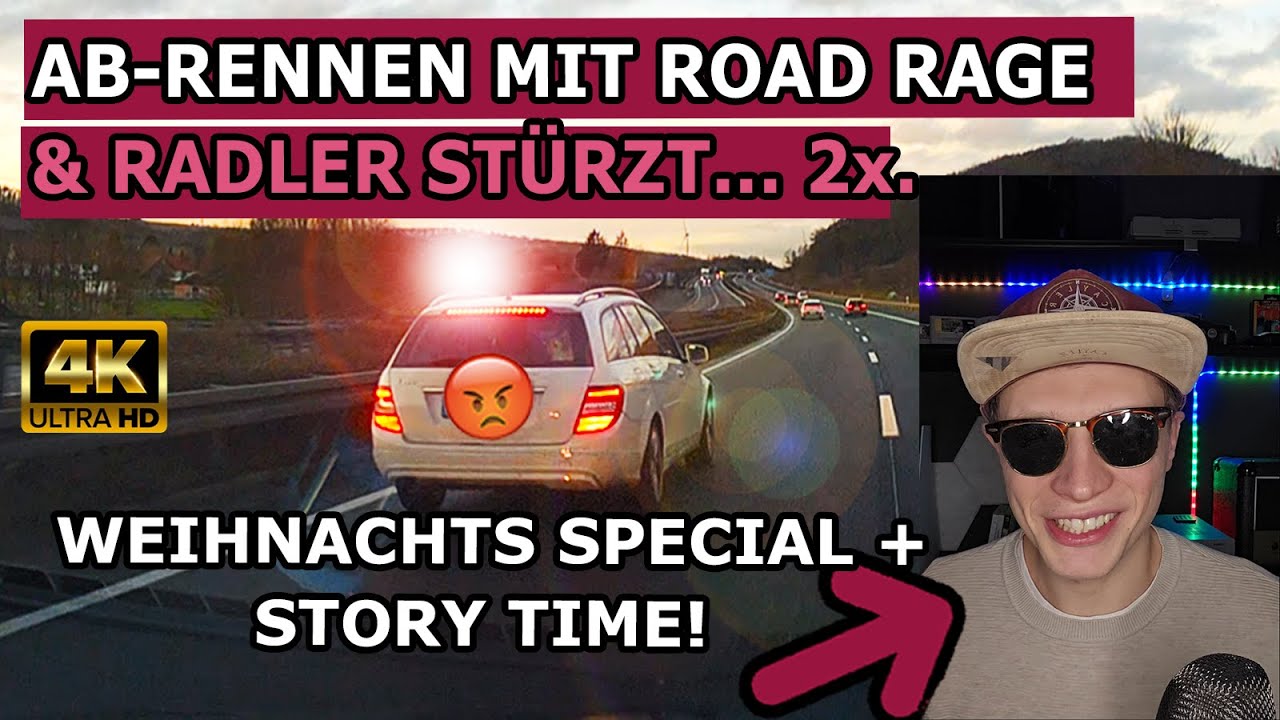 WEIHNACHTSSPECIAL 2024: MERCEDES AUTOBAHN RENNEN & STORY TIME! Dashcams in Deutschland